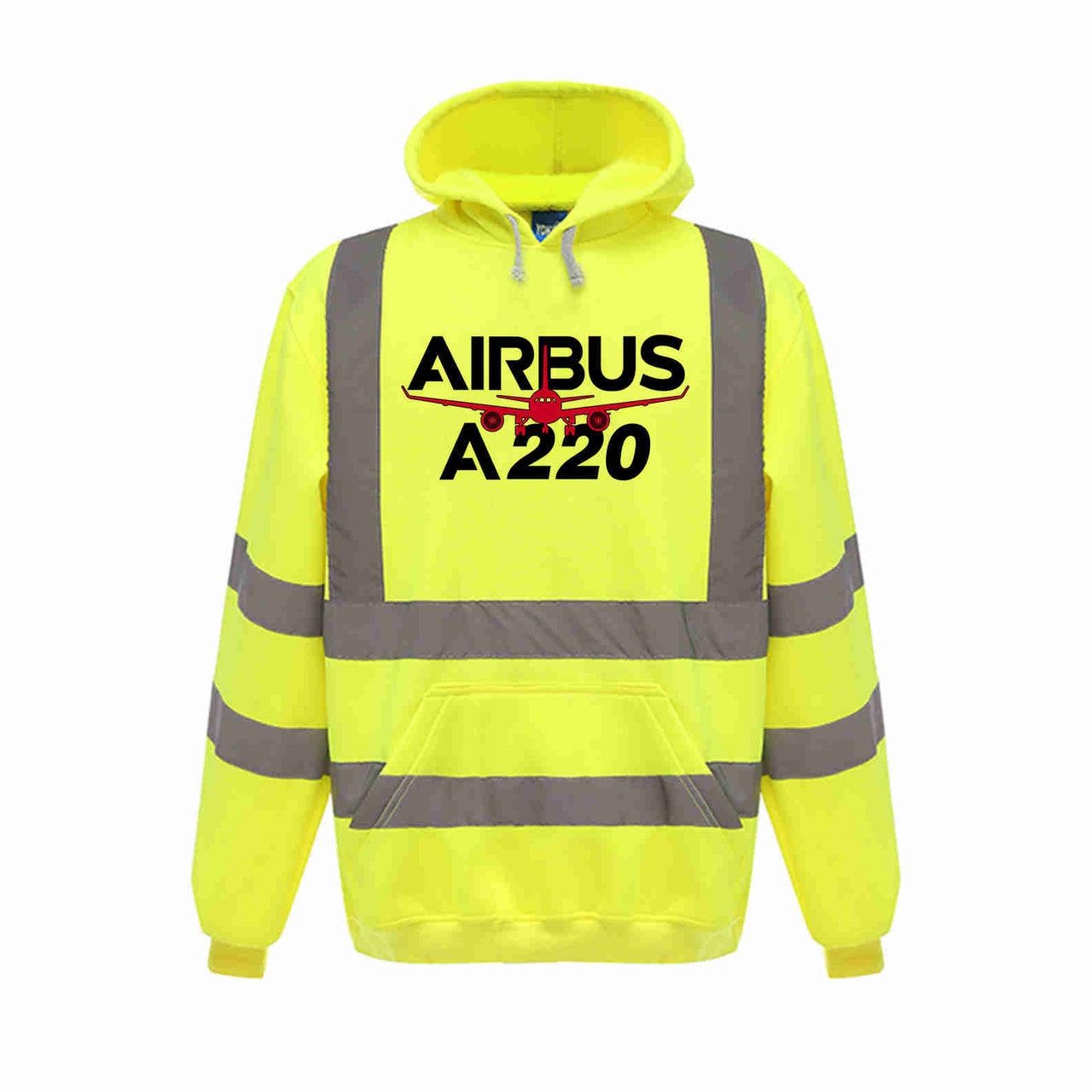 Amazing Airbus A220 Designed Reflective Hoodies