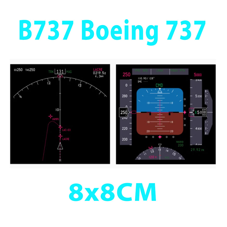 B737 Boeing 737 2PSC Designed Magnets