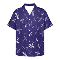 Thumbnail for Seamless Propellers Designed 3D Hawaiian Shirts