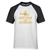 Thumbnail for Keep Calm and Autorotate Designed Raglan T-Shirts