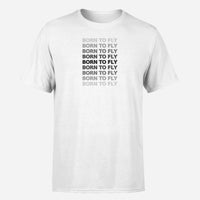 Thumbnail for Born To Fly Opacity Design Super Quality T-Shirts