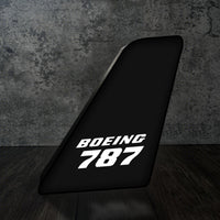 Boeing 787 & Text Designed Led Aircraft Tail & 3D Lamp – Aviation Shop