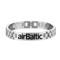 Thumbnail for Airbaltic Airlines Designed Stainless Steel Chain Bracelets