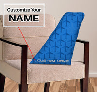 Thumbnail for Blue Seamless Airplanes Designed Aircraft Tail Pillows