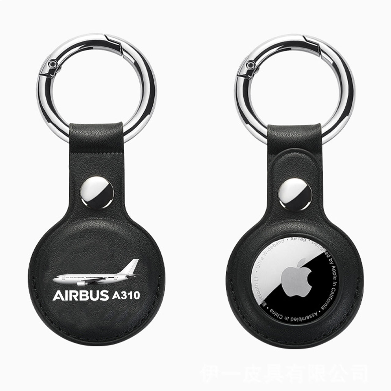 The Airbus A310 Design Airtags Leather Cases