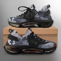 Thumbnail for Military Camouflage Army Gray Designed Fashion Running Shoes