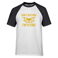 Thumbnail for Don't Disturb I'm Flying Designed Raglan T-Shirts