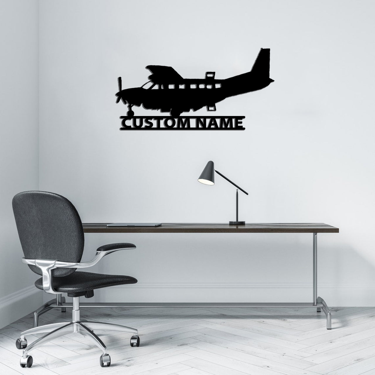 Cessna Caravan Designed Wall Sticker Designed Wall Metal Signs