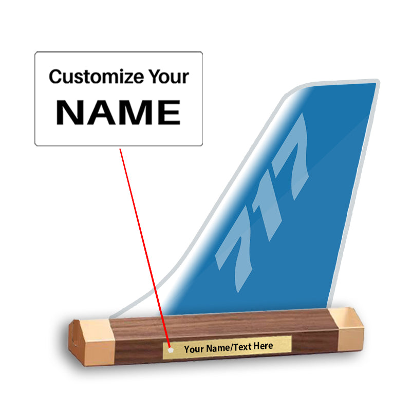 Boeing 717 Designed Tail Logo Desk Models - view 2