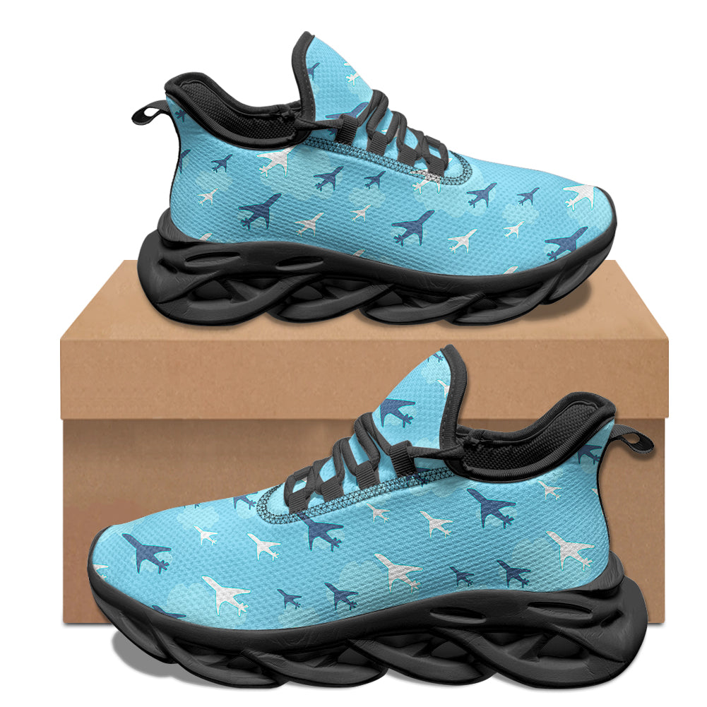 Cool & Super Airplanes Designed Sports Running Jogging Shoes
