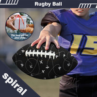 Thumbnail for Travel The World By Plane (Black) Designed Rugby