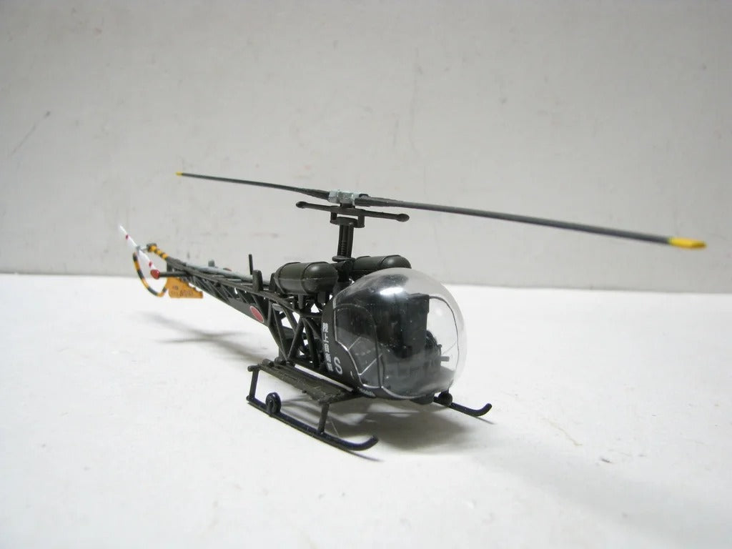 Diecast 1:72 Scale IXO H-13H SIOUX Alloy Helicopter Diecast Toy Model Fighter Military Flying
