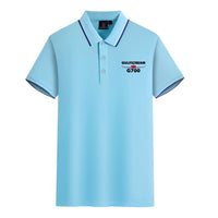 Thumbnail for Amazing Gulfstream G700 Designed Stylish Polo T-Shirts