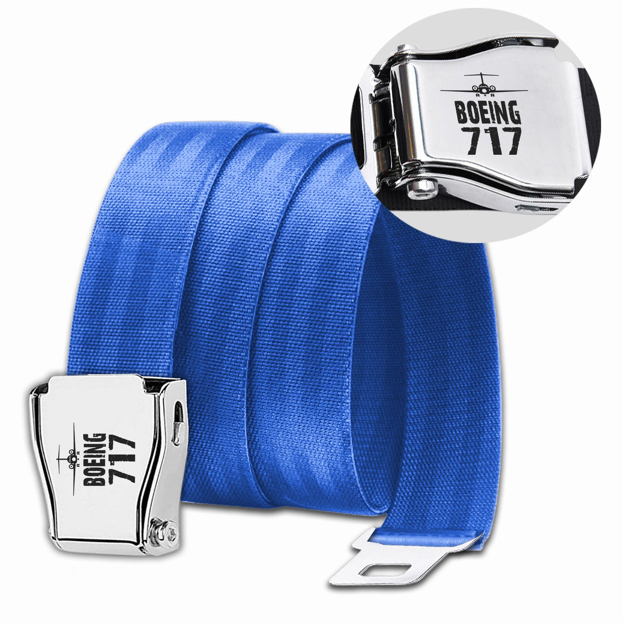 Boeing 717 & Plane Designed Fashion Airplane Seat Belts