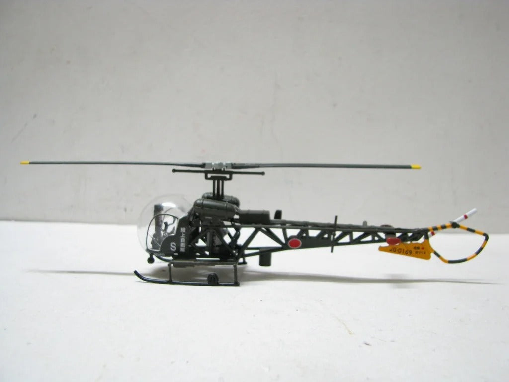 Diecast 1:72 Scale IXO H-13H SIOUX Alloy Helicopter Diecast Toy Model Fighter Military Flying