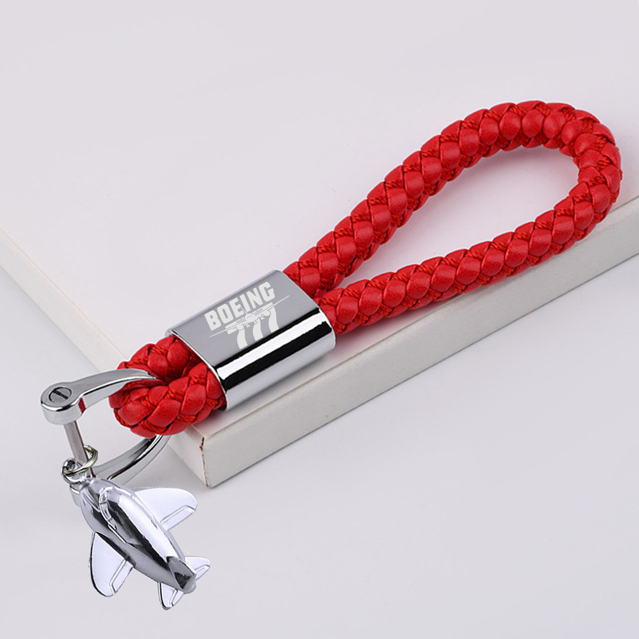 Amazing Boeing 777 Designed Leather Car Key Chains