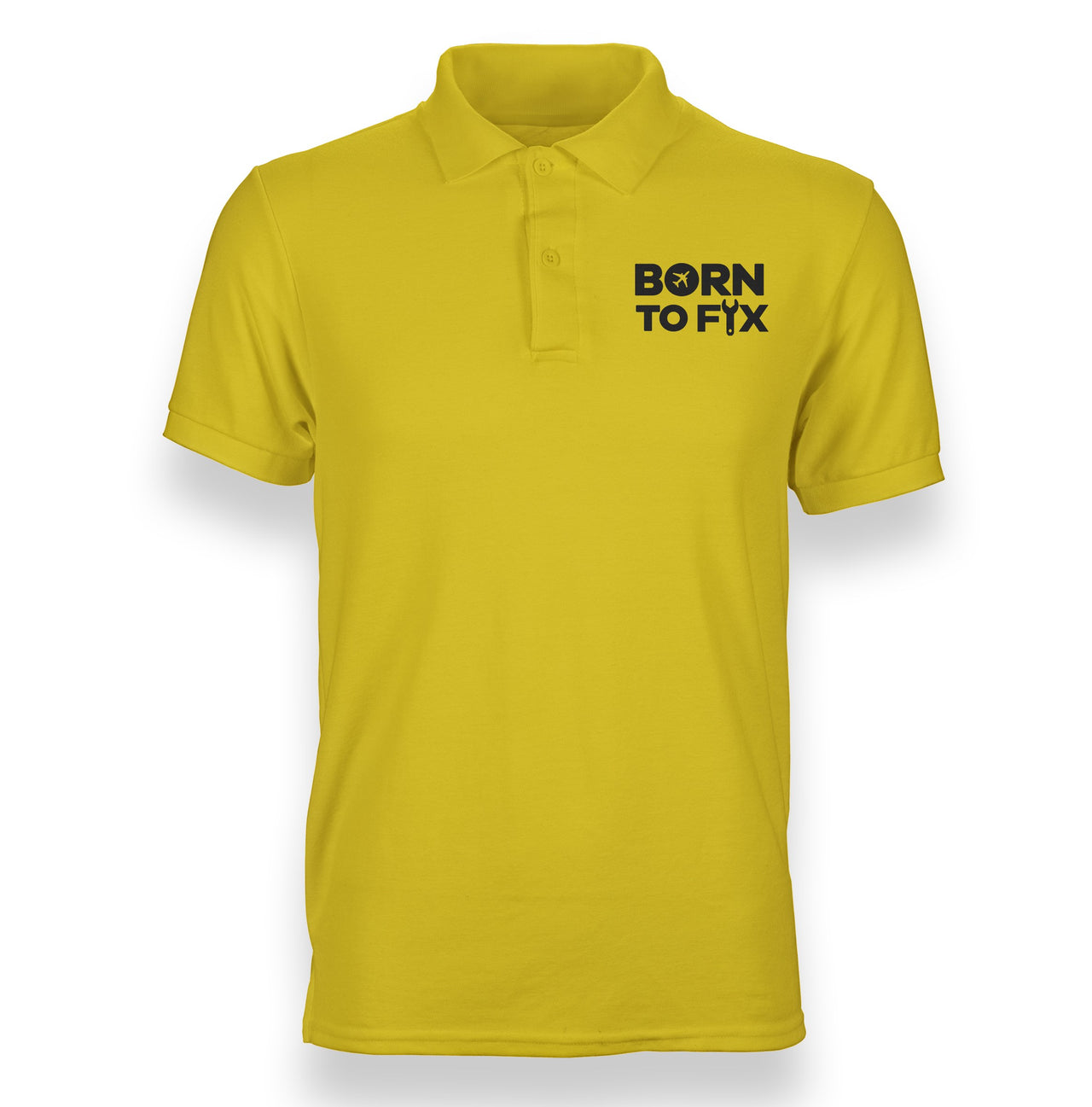 Born To Fix Airplanes Designed "WOMEN" Polo T-Shirts