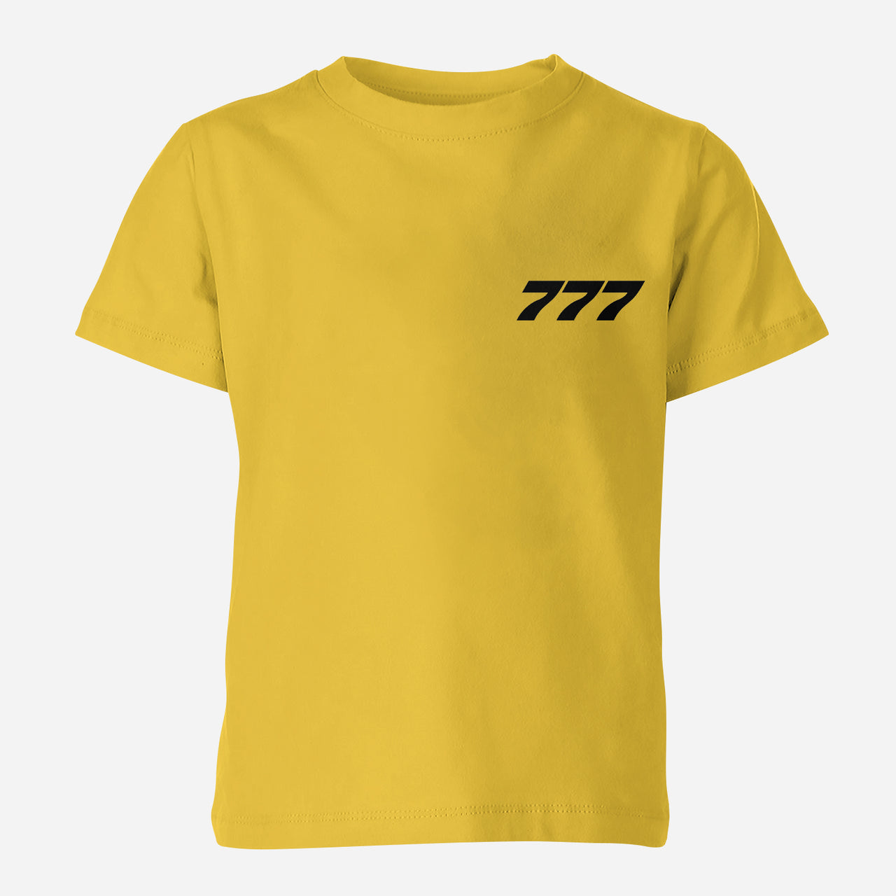 777 Flat Text Designed Children T-Shirts