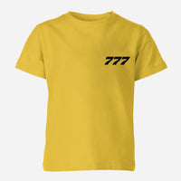 Thumbnail for 777 Flat Text Designed Children T-Shirts