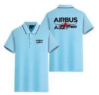 Thumbnail for Amazing Airbus A321neo Designed Stylish Polo T-Shirts (Double-Side)