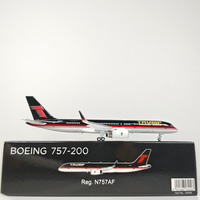 Trump Boeing B757-200 N757AF Airplane Model (1:400 Scale)