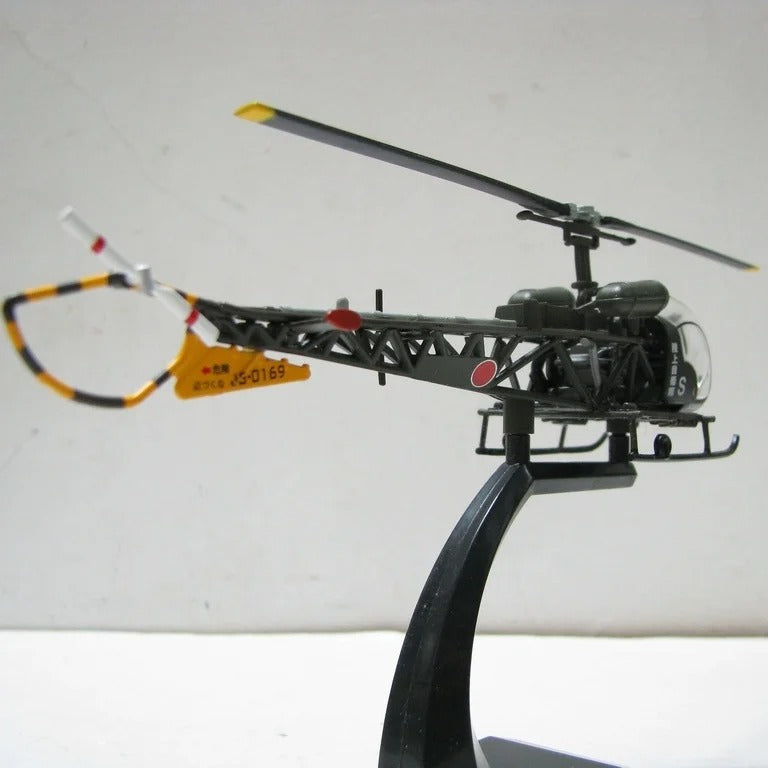 Diecast 1:72 Scale IXO H-13H SIOUX Alloy Helicopter Diecast Toy Model Fighter Military Flying