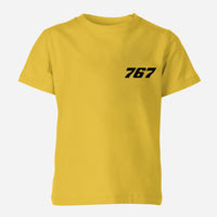 Thumbnail for 767 Flat Text Designed Children T-Shirts