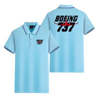 Thumbnail for Amazing Boeing 737 Designed Stylish Polo T-Shirts (Double-Side)