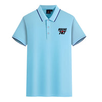 Thumbnail for Amazing Boeing 747 Designed Stylish Polo T-Shirts