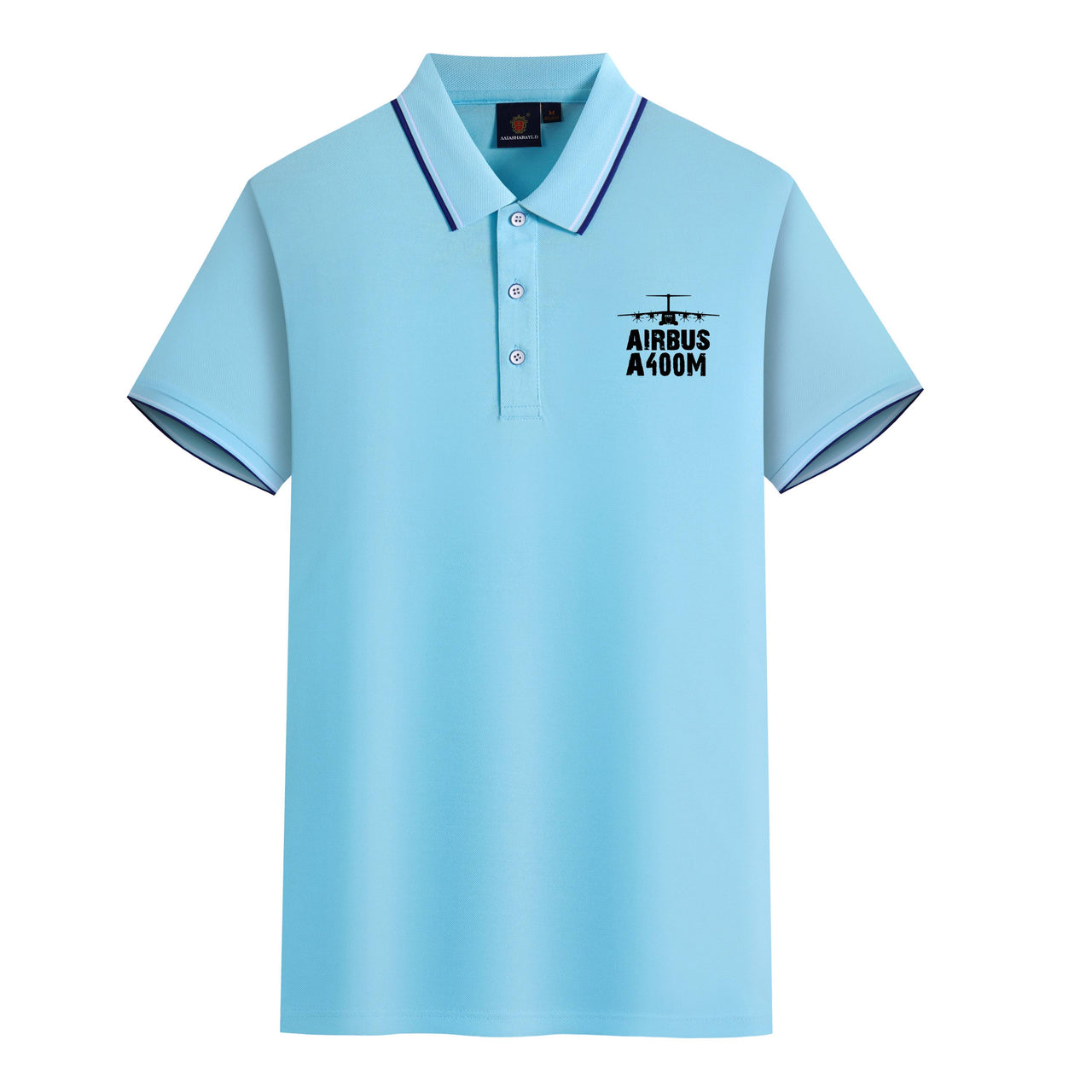 Airbus A400M & Plane Designed Stylish Polo T-Shirts