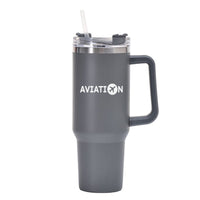 Thumbnail for Aviation Designed 40oz Stainless Steel Car Mug With Holder