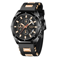 Thumbnail for Top Brand Luxury Silicone Sport Watch Quartz Men Watche