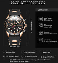 Thumbnail for Top Brand Luxury Silicone Sport Watch Quartz Men Watche