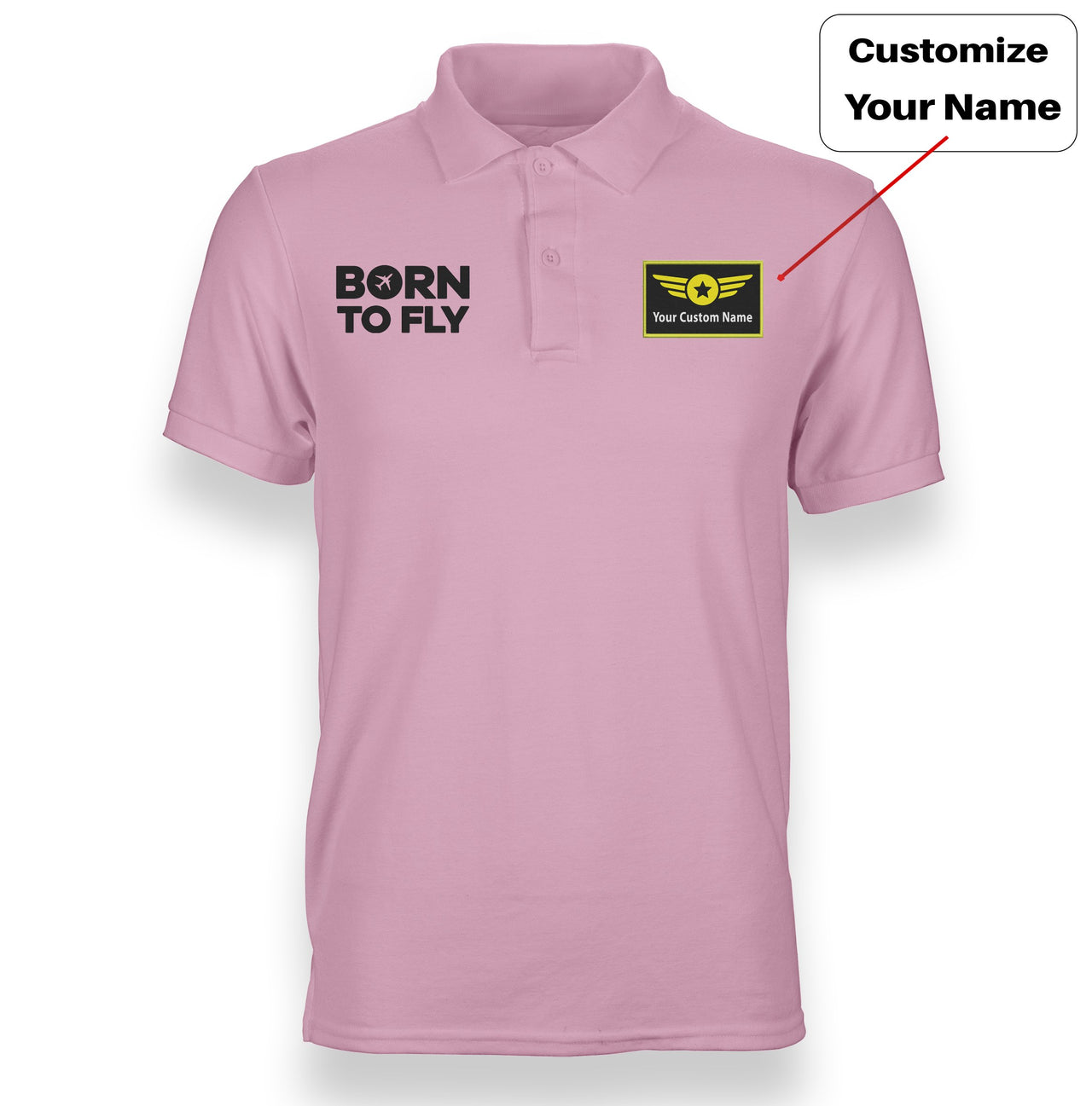 Born To Fly Special Designed "WOMEN" Polo T-Shirts