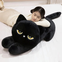 Thumbnail for Black Cat Plush Pillow Cushion Cute Sleeping Design Gift for Cat Lovers