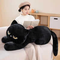 Thumbnail for Black Cat Plush Pillow Cushion Cute Sleeping Design Gift for Cat Lovers