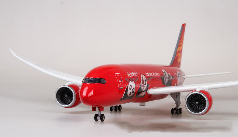 China Hainan Airline Boeing 787 Airplane Model (1/130 Scale)