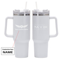Thumbnail for AV8R Designed 40oz Stainless Steel Car Mug With Holder