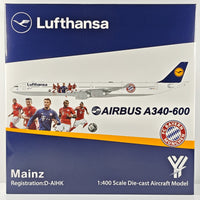 Thumbnail for Lufthansa Germany Airbus A340-600 Airplane Model 1/400 Scale