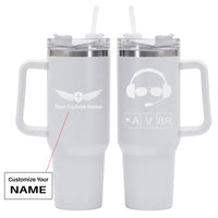 Thumbnail for AV8R 2 Designed 40oz Stainless Steel Car Mug With Holder