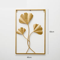 Thumbnail for Three-leaf Ginkgo Wall Decoration/Hanging: For Living Room