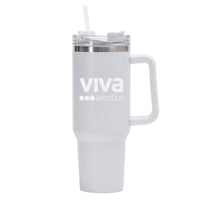 Thumbnail for Viva Aerobus 40oz Stainless Steel Car Mug With Holder