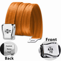 Thumbnail for ATR-72 & Plane Designed Fashion Airplane Seat Belts