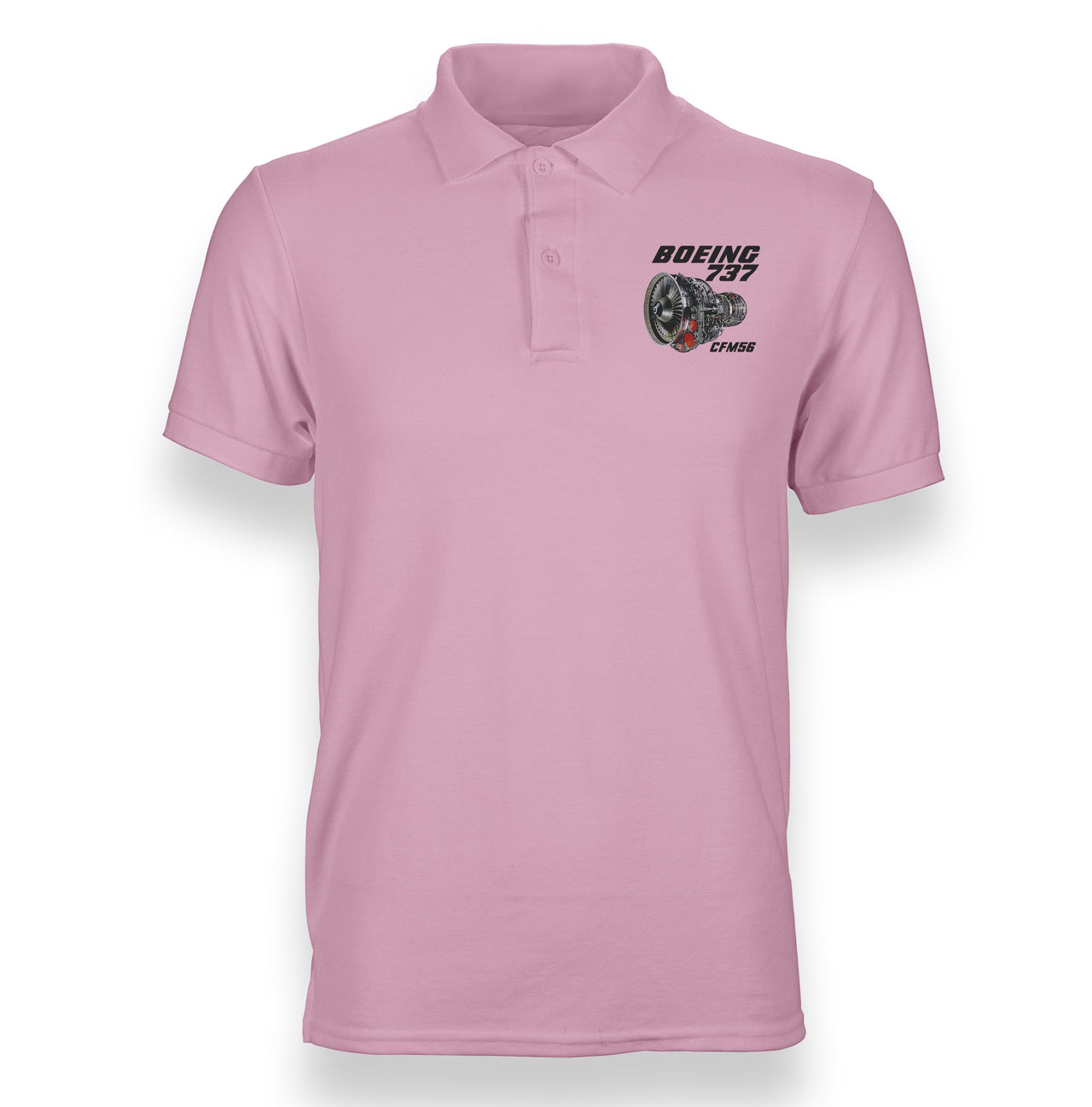 Boeing 737 Engine & CFM56 Designed "WOMEN" Polo T-Shirts