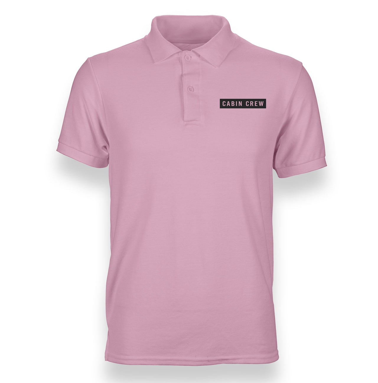 Cabin Crew Text Designed "WOMEN" Polo T-Shirts