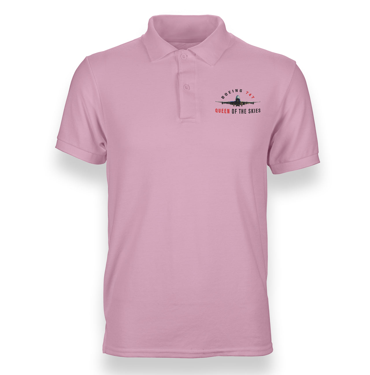Boeing 747 Queen of the Skies Designed "WOMEN" Polo T-Shirts