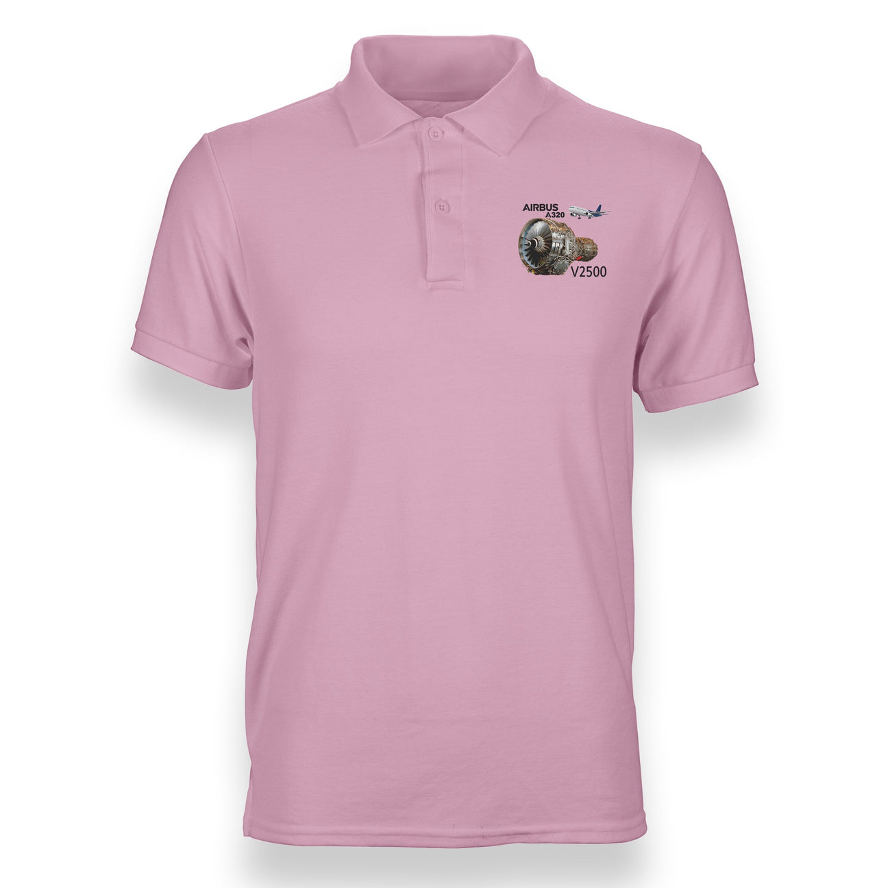 Airbus A320 & V2500 Engine Designed "WOMEN" Polo T-Shirts