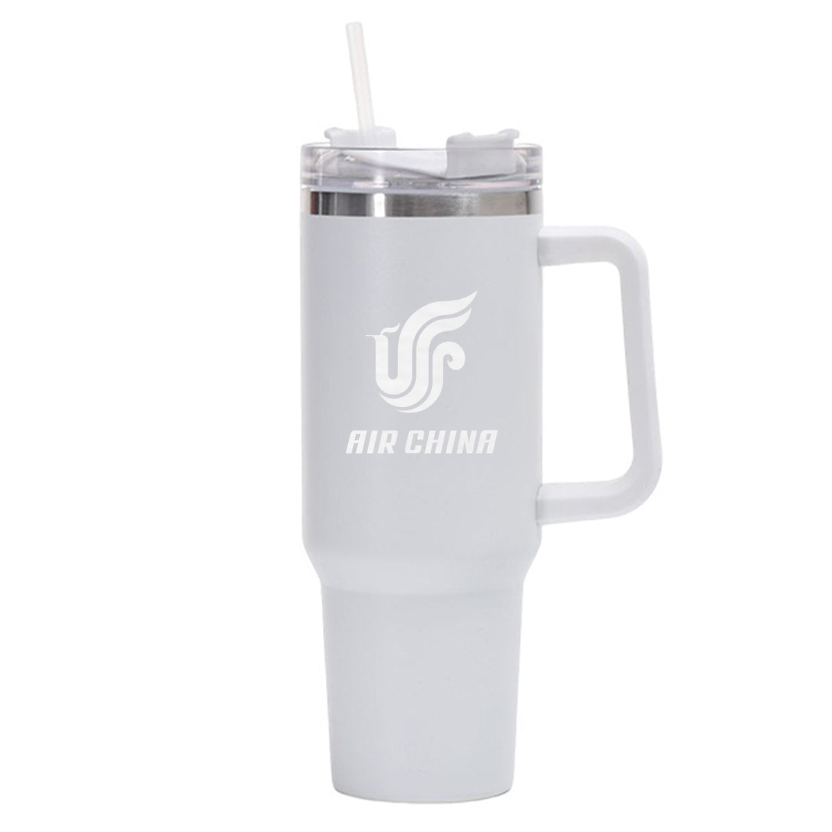 Air China Airlines Designed 40oz Stainless Steel Car Mug With Holder