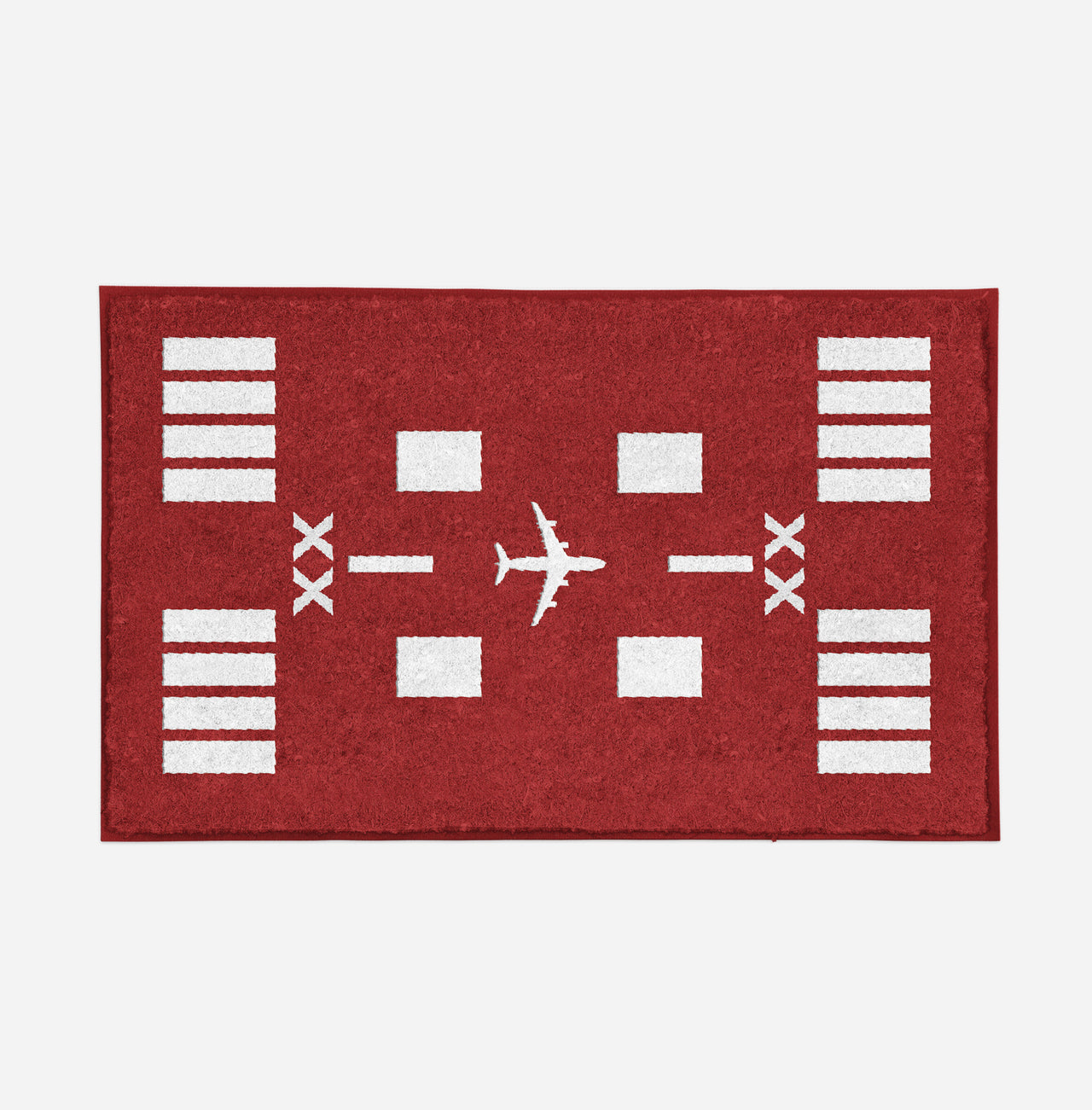 Special Runway (Red) Custom Runway Designed Carpet & Floor Mats