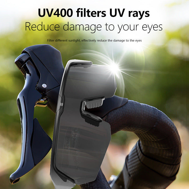 Outdoor Cycling Essential: YJ006 Bluetooth Glasses - Windproof Sunglasses with Audio Call Function